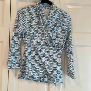 J McLaughlin long sleeve blouse